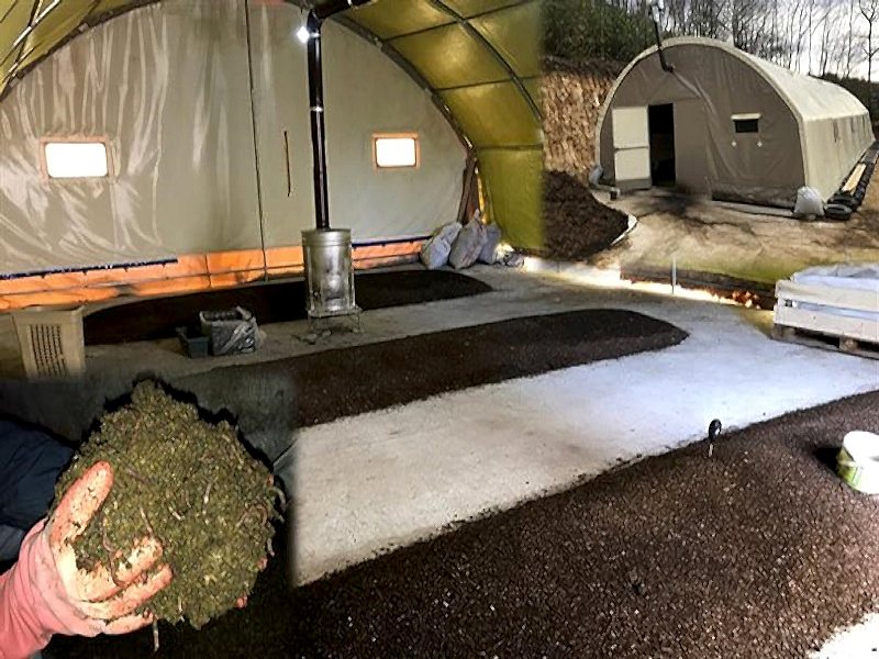 Solucan Gübre Çadırı 8 x 14