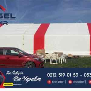 Kaz Çadırı 7x25 175m2 Uygun Fiyat
