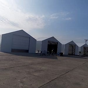 Antre İmalathane Tesisi Çadırı 10x30 300 m2